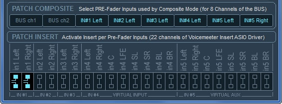 Settings VoiceMeter